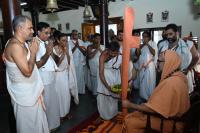 HH Swamiji's visit to Shri Shankarnarayan Temple Udupi (11 Feb 2025); Picture Courtesy of Shri Srikrishna Shirali 